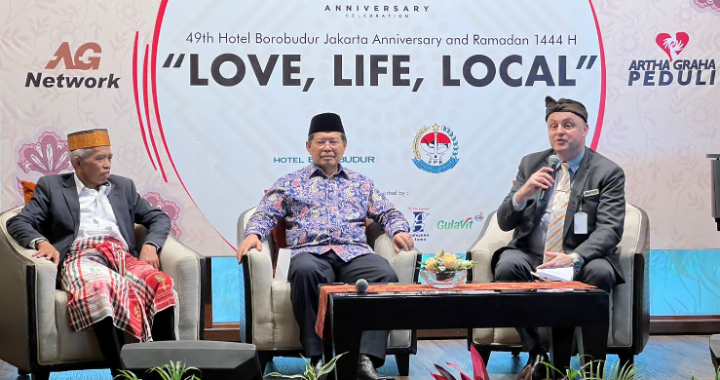 Rangkain Anniversary ke 49 Hotel Borobudur Dimeriahkan Bazar Sebulan Penuh