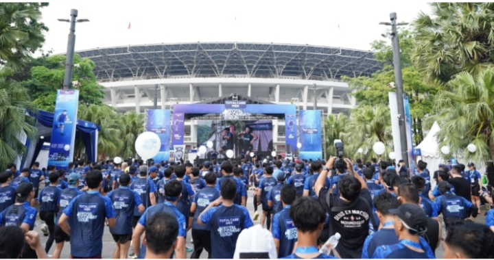 Ajak Masyarakat Aktif Bergerak  2 Ribu Peserta Mengikuti Total Combat Run 2025
