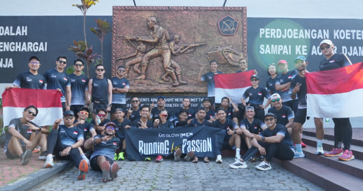Rayakan 17 Agustus  MS Glow For Men Gelar Lari 17 KM dan Plogging di 8 Kota