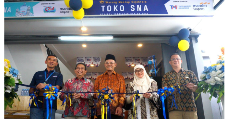 Bank Mandiri Taspen Dorong Ekonomi Masyarakat Lewat Warung Mantap Sejahtera