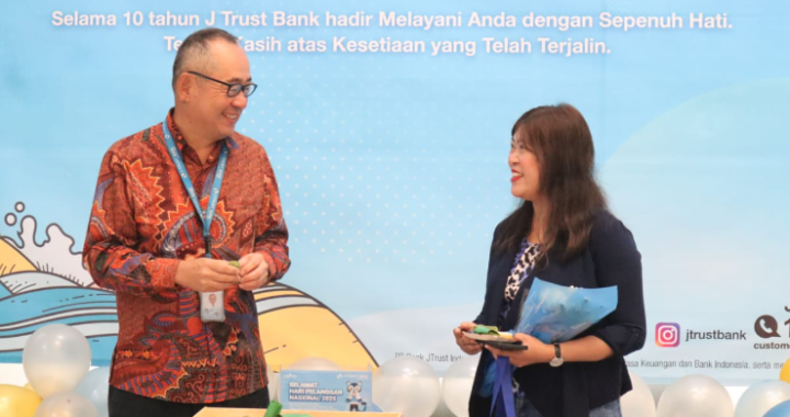 Rayakan Harpelnas  J Trust Bank Perkuat Layanan Inovatif