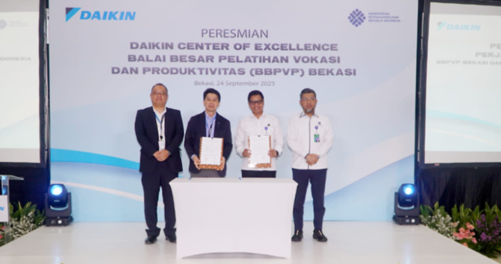 Tingkatkan Kompetensi Tenaga Kerja  DAIKIN Resmikan Pusat BLK di Bekasi