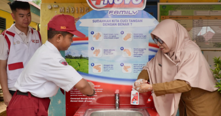 WINGS for UNICEF Bersama NUVO Family Edukasi Hidup Bersih Sehat di Sekolah