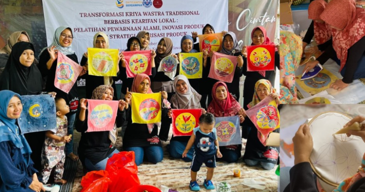 Batik Dingin Gutha Tamarin  Inovasi Ramah Lingkungan dari Ciampea