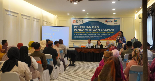BNI Xpora Perkuat Kapasitas UMKM Gorontalo untuk Naik Kelas dan Menembus Pasar Ekspor
