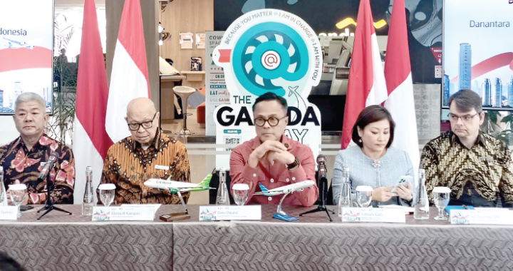 Garuda Indonesia Masuki Babak Pemulihan Dony Oskaria  Saatnya Terbang Lebih Tinggi