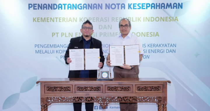 Kemenkop PLN EPI Kolaborasi Kembangkan Ekosistem Biomassa Berbasis Koperasi