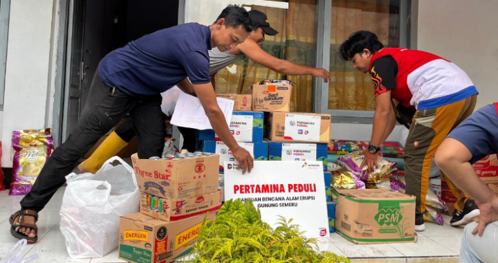 Pertamina Patra Niaga Gerak Cepat Bantu Warga Terdampak Erupsi Semeru