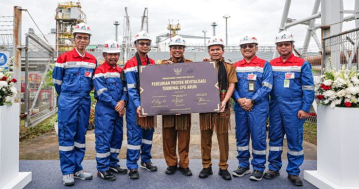 Pertamina Patra Niaga Resmikan Revitalisasi Terminal LPG Arun Aceh