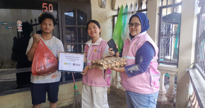 PLN Icon Plus Gerak Cepat Salurkan Bantuan Banjir di Medan