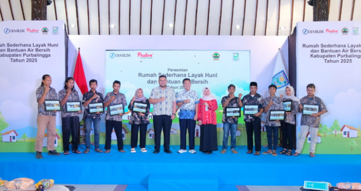 PT Djarum Renovasi 25 Rumah di Purbalingga dan Banjarnegara