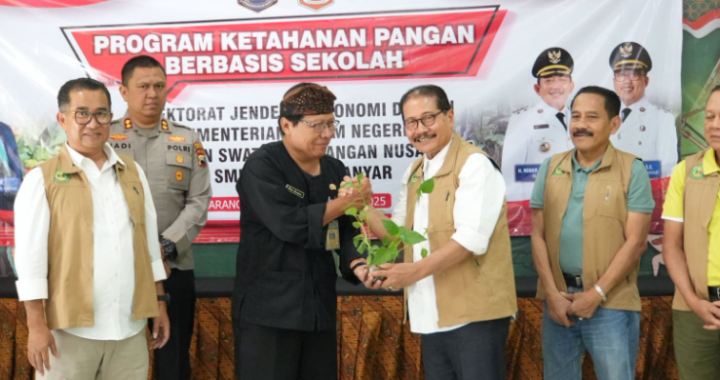 Yayasan Swatantra Awali Program Pangan Sekolah Dari Astana Giribangun
