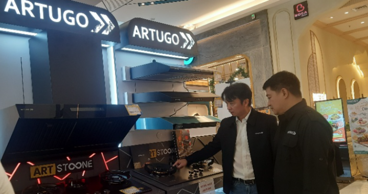 Artugo Kenalkan Kompor Tanam Gas  Bahan Batu Sinter Pertama di Indonesia