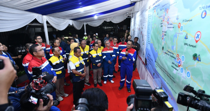 Cek Terminal Pertamina  Bahlil Pastikan BBM dan LPG Aman