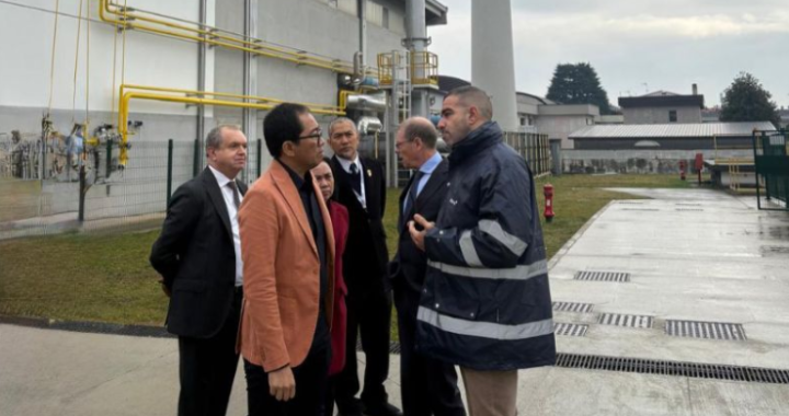 Dorong Produksi Baja Rendah Emisi  Faisol Riza Kunjungi Fasilitas Tenova Di Italia