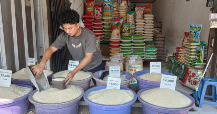 Harga Beras di Daerah Aman dan Terkendali