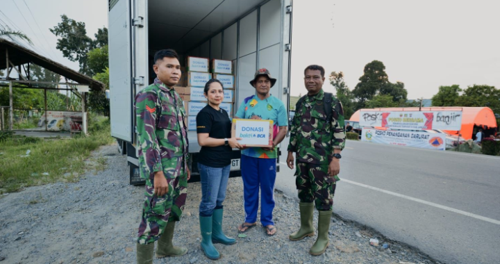 Kolaborasi Bakti BCA Dan TNI Salurkan Bantuan Kemanusiaan Di Medan Dan Langkat