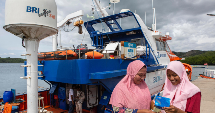 Miliki Satelit Sendiri  Layanan Perbankan BRI Jangkau Pelosok Negeri   Wilayah 3T