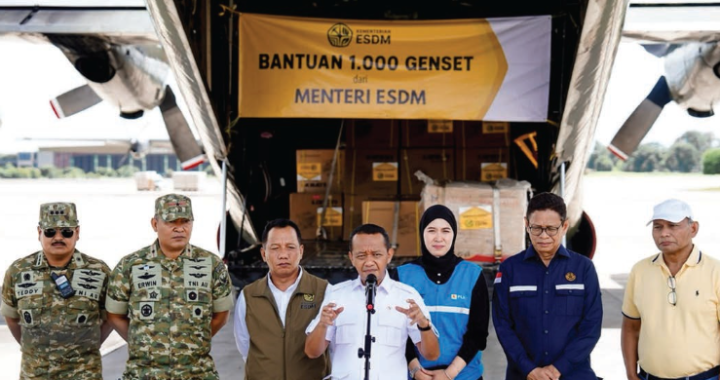 Pemerintah Kirim 1 000 Genset Kebutuhan Listrik Darurat Lokasi Bencana Terpenuhi