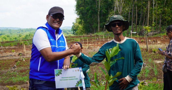 Pertamina Peringati Hari Jadi dengan Penghijauan Ratusan Hektare Lahan