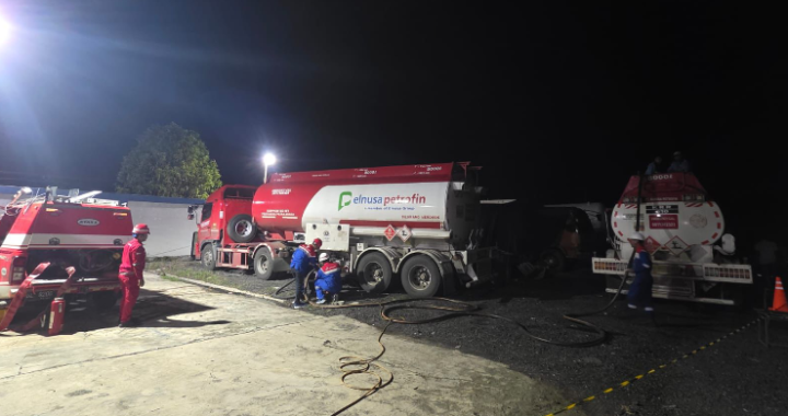 Tembus Jalur Darat  7 Mobil Tangki Pertamina Pasok BBM Ke SPBU Bener Meriah