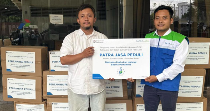 Patra Jasa Group Salurkan Bantuan Buat Korban Banjir Di Sumatera