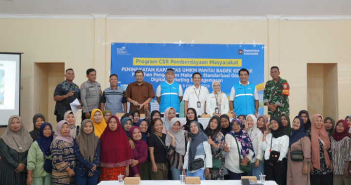 PLN EPI Perkuat UMKM Pesisir Lewat Pelatihan Terpadu di Pantai Bagek Kembar