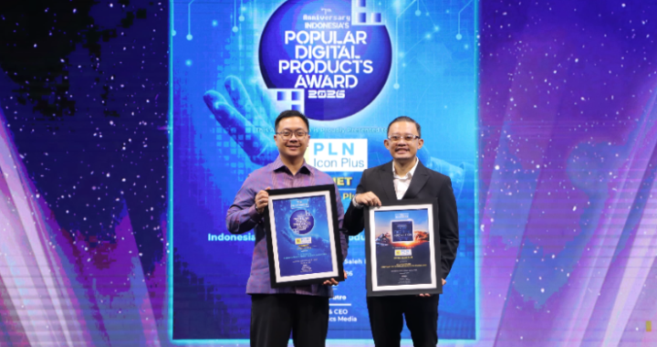 PLN Icon Plus Raih Dua Penghargaan Bergengsi Digital Nasional 2026
