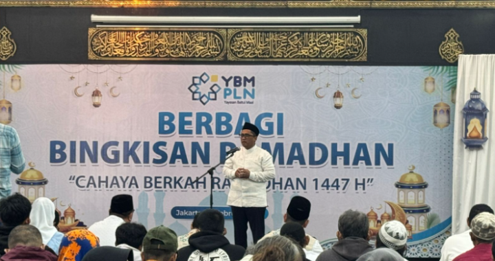 YBM PLN Jakarta Raya Salurkan 2 400 Paket Sembako Ramadan 1447 H