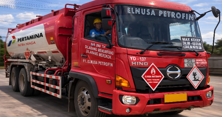 Dedikasi AMT Elnusa Petrofin  Tembus Longsor Aceh Demi Distribusi BBM