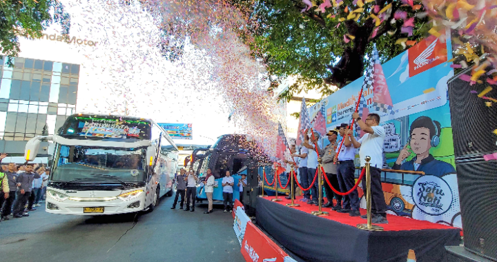 Honda Berangkatkan 2 521 Pemudik Ke Kampung Halamannya