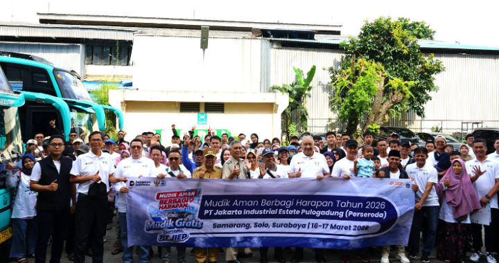 JIEP Gelar Program Mudik Gratis Masyarakat Sekitar Kawasan Industri Pulogadung