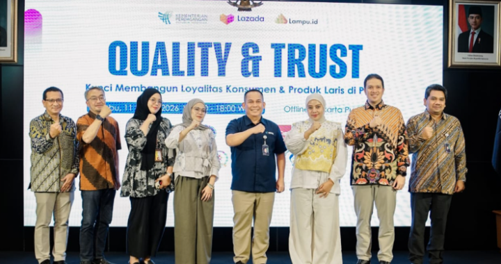 Kemendag Gandeng Lazada Dan Lampu id Perkuat Kualitas Perdagangan Digital
