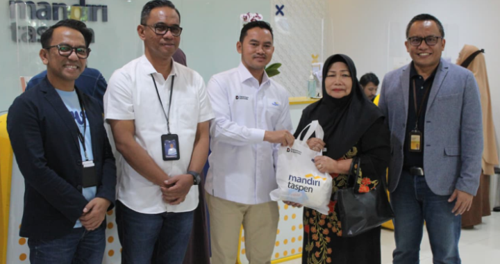 Kunjungi Mitra Bayar di Makassar Komisaris TASPEN Pastikan  Penyaluran Dana THR Pensiunan Berjalan Lancar