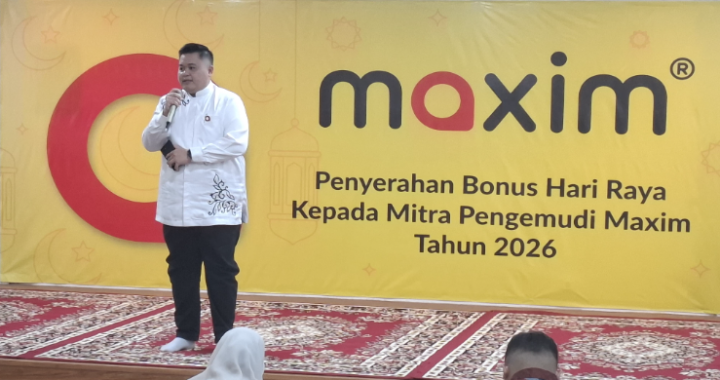 Maxim Cairkan Bonus Hari Raya Untuk 51 Ribu Mitra Pengemudi