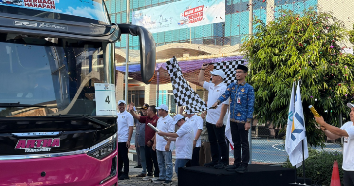 Mudik Bersama BUMN 2026  IDSurvey Berangkatkan 1 400 Pemudik ke 10 Kota