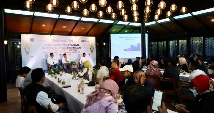 Penerbangan Melonjak  AirNav Indonesia Perkuat Kesiapan Operasional Lebaran