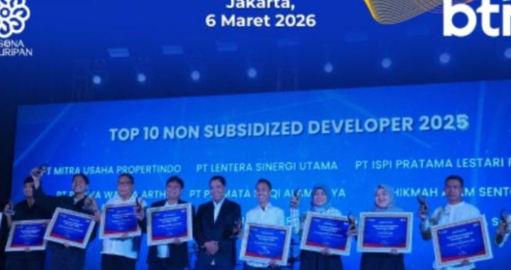 Pesona Kahuripan Group Borong 3 Penghargaan BTN Award 2025