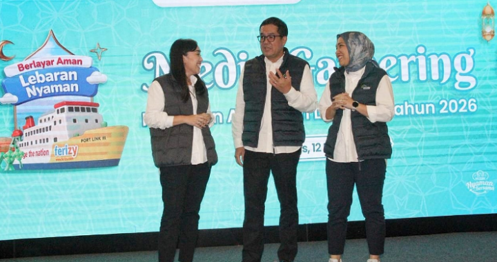 Trafik Mudik Naik 9 Persen  ASDP Optimalkan 15 Lintasan Pantauan Nasional