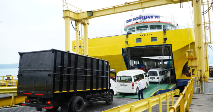 Urai Kepadatan Gilimanuk Ketapang  KML Portlink VII Kembali Berlayar