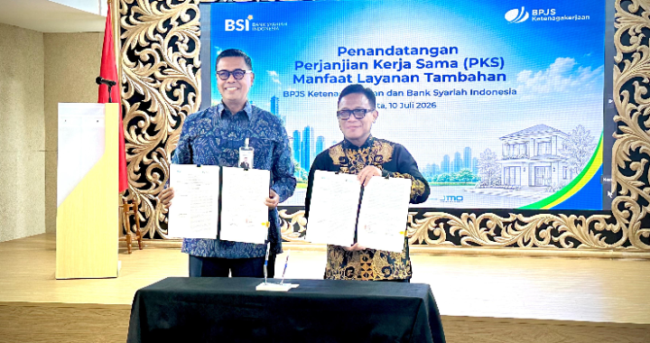 BSI   BPJS Ketenagakerjaan Dukung Pembiayaan Kepemilikan Rumah Lewat MLT Syariah