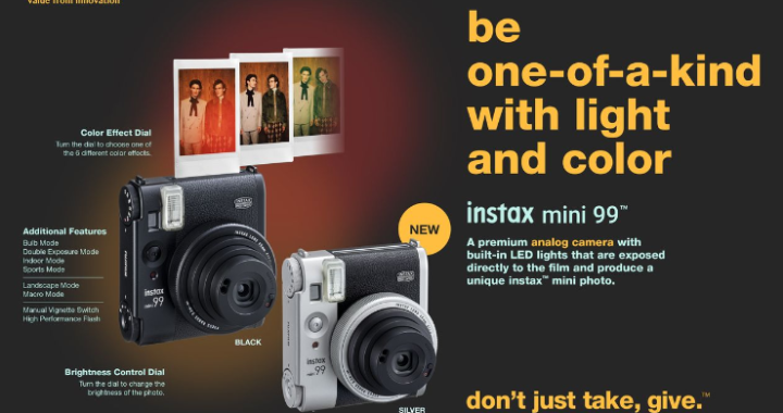 FujiFilm Luncurkan Instax Mini 99 Perkuat Karakter Kamera Analog Premium