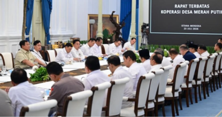 Gelar Ratas  Prabowo Percepat Penguatan Koperasi Merah Putih